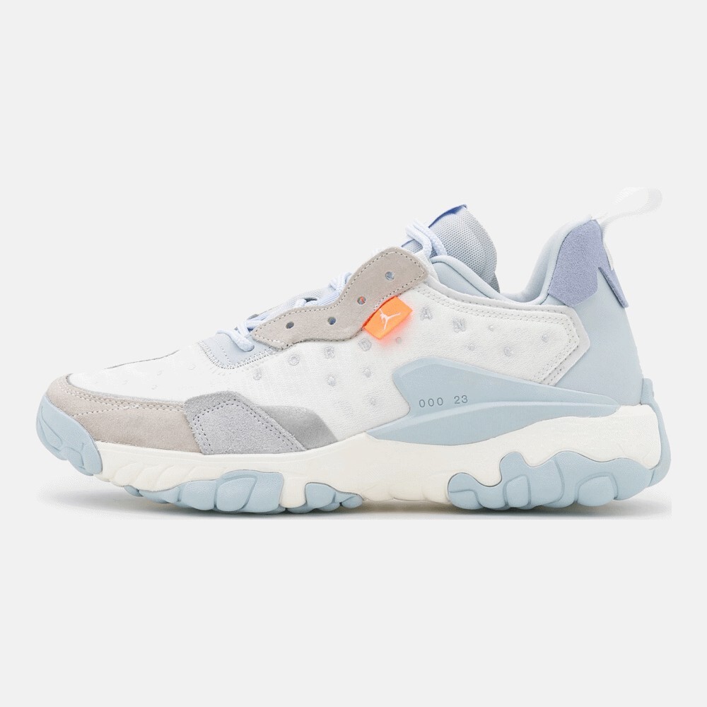 

Кроссовки Jordan Delta 2 Unisex, summit white/total orange/aura/football grey/light marine/metallic silver
