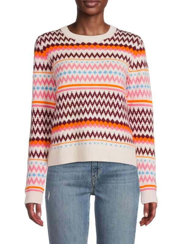 

Свитер Chinti And Parker Fair Isle из шерсти и кашемира, мультиколор