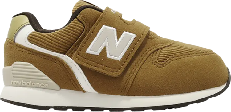 

Кроссовки New Balance 996v3 Toddler Wide 'Khaki Ivory', коричневый