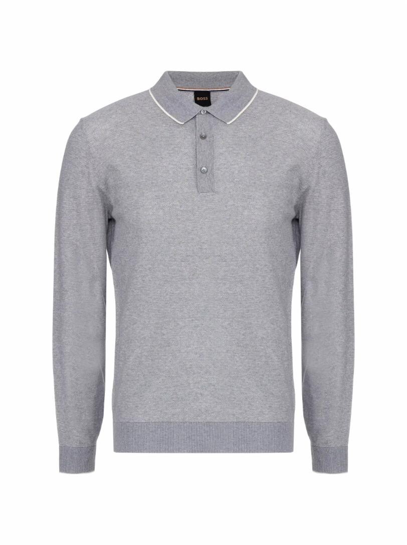 Поло с длинными рукавами Hugo Boss