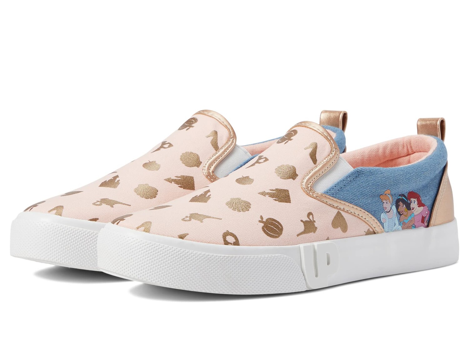 

Слипоны Ground Up, Disney Princess All Over Print Slip-On (Adult)