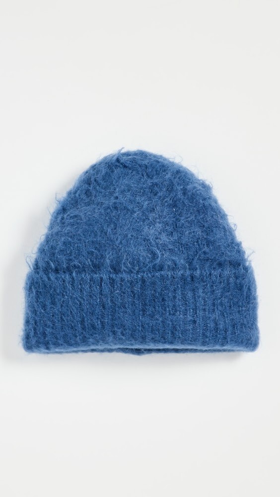 

Шапка Acne Studios Brushed, синий