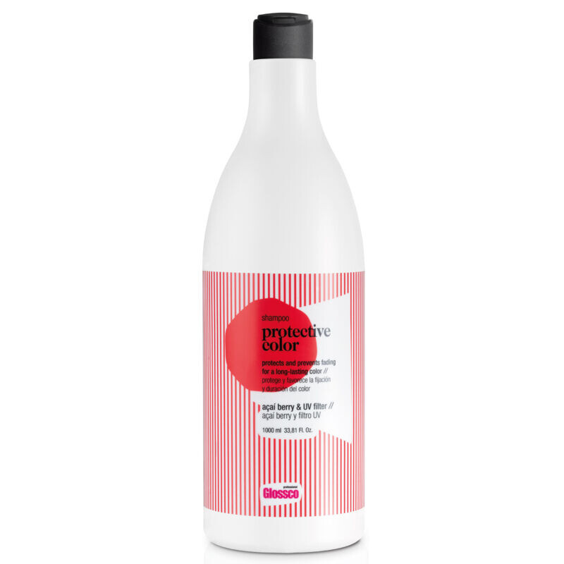 

Glossco Protective Color защитный шампунь для волос с экстрактом ягод асаи, 1000 мл