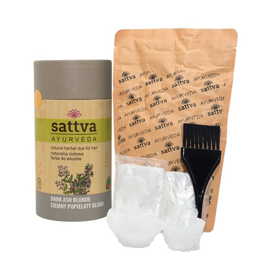 Натуральная травяная краска для волос/хна 13 Пепельный блондин, 150г Satva, Sattva