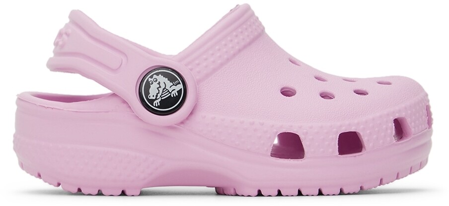 

Детские розовые классические сандалии Crocs