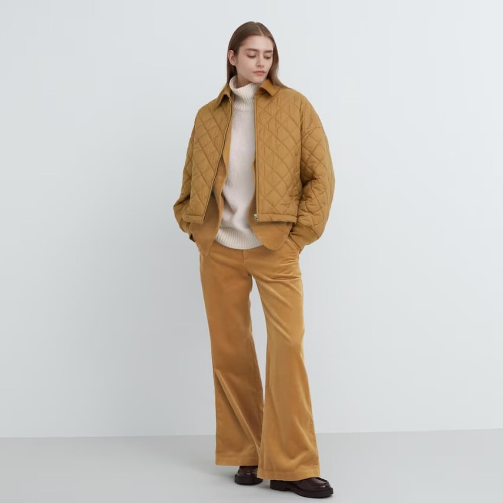 

Куртка Uniqlo Warm Padded, светло-коричневый