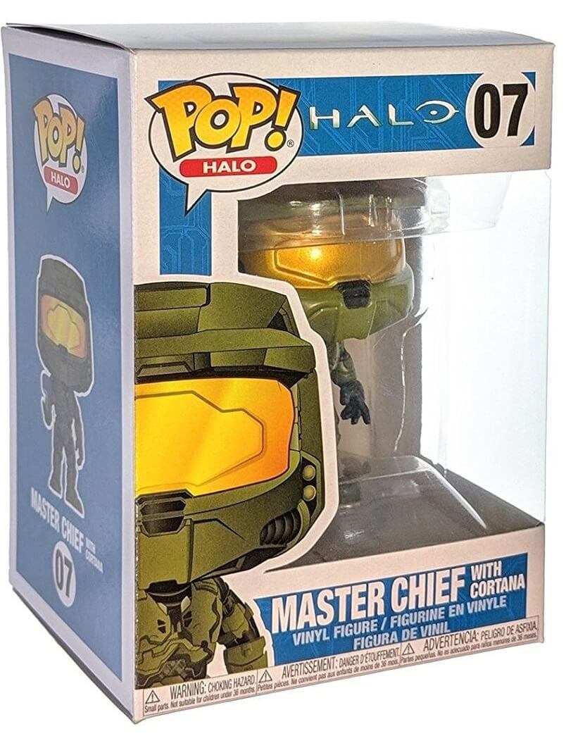 Фигурка Funko POP! Games: Halo - Master Chief with Cortana фигурка funko games halo infinite escharum with gravity axe 6 22 59339 15 см