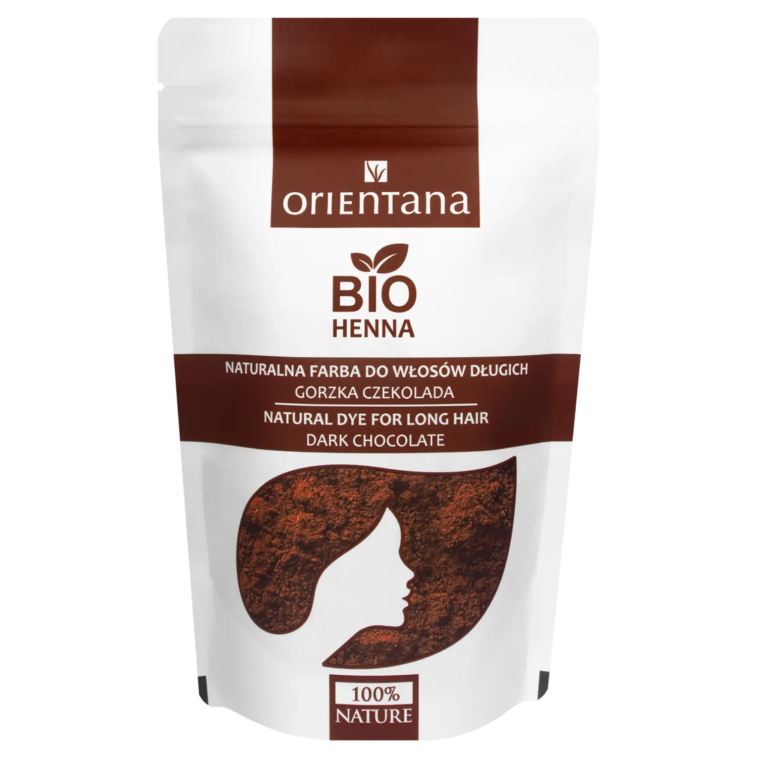 

Orientana Bio хна для волос темный шоколад, 100 г
