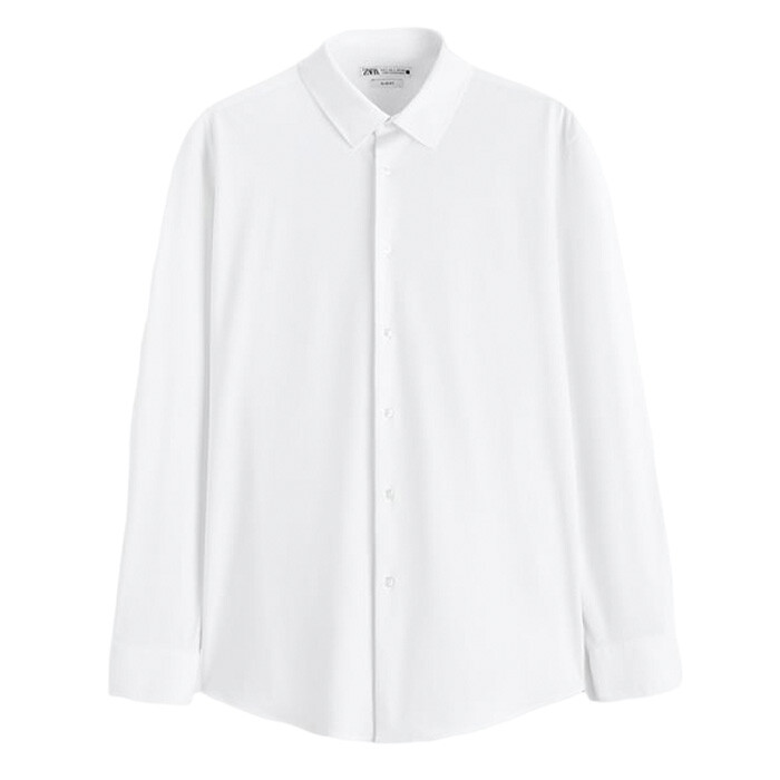 

Рубашка Zara Stretch, белый