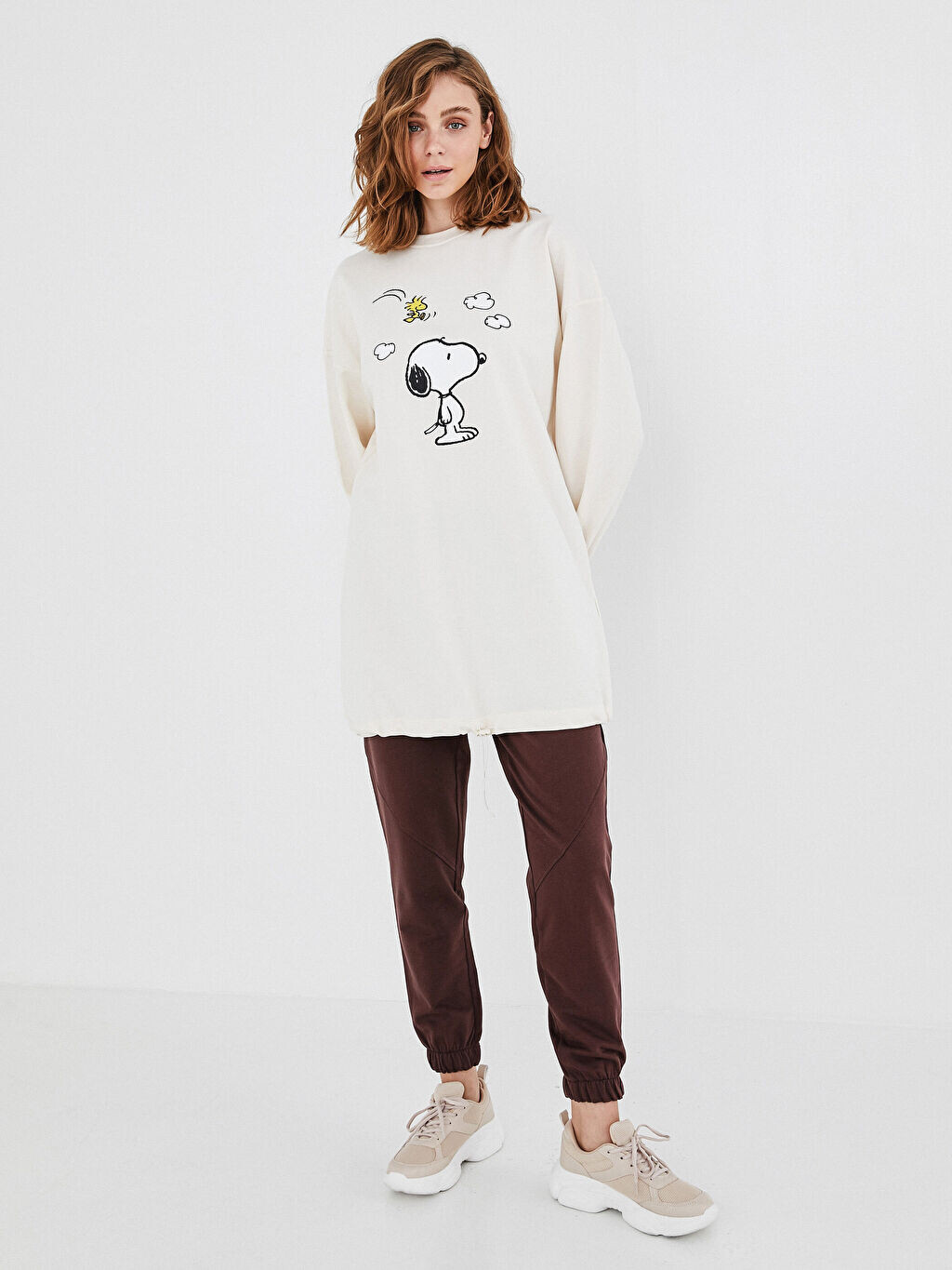 

Женские спортивные штаны с эластичной резинкой на талии LCW Casual