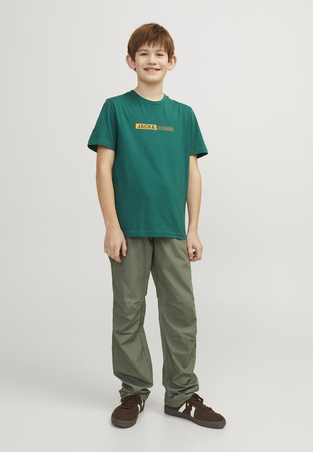 

Футболка с принтом CREW NECK Jack & Jones, синий