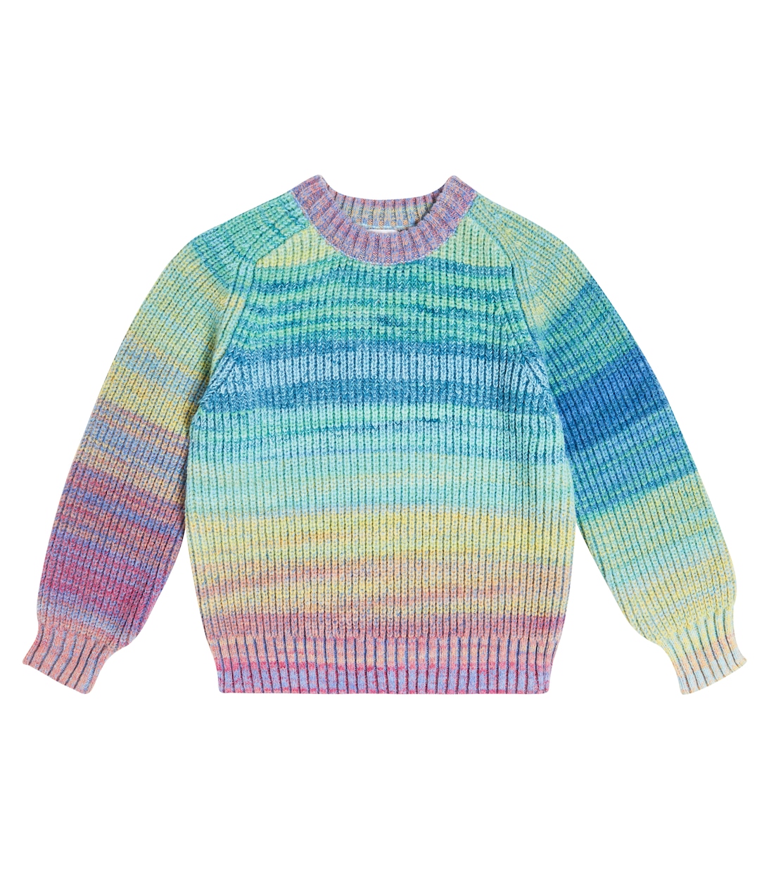 Полосатый свитер Bosse из смесовой шерсти MOLO, разноцветный