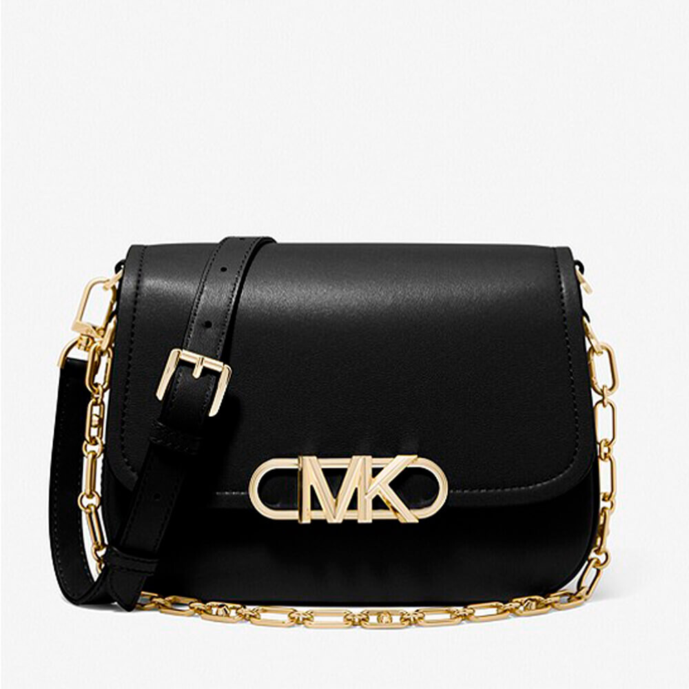 

Сумка Michael Michael Kors Parker Medium Leather Messenger, черный