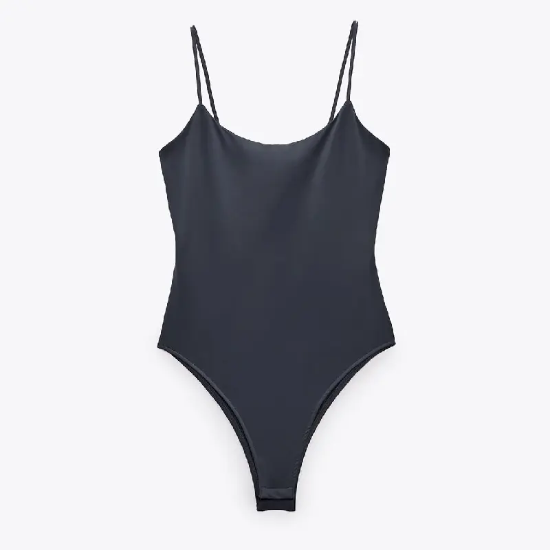 

Боди Zara Strappy, серый