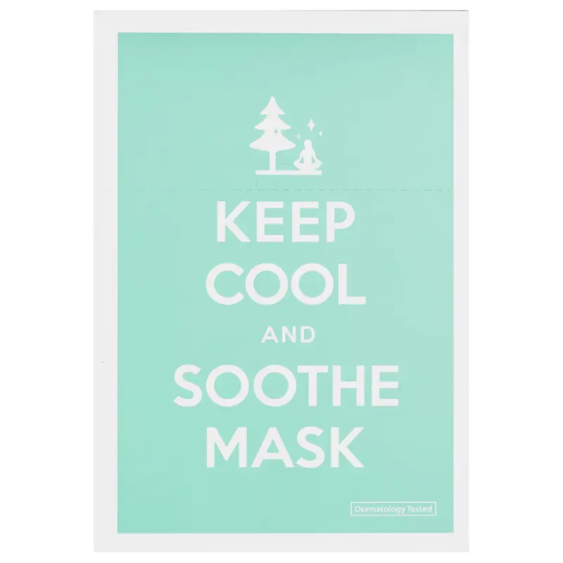 

Keep Cool интенсивно успокаивающая тканевая маска для лица, 10 шт./уп.