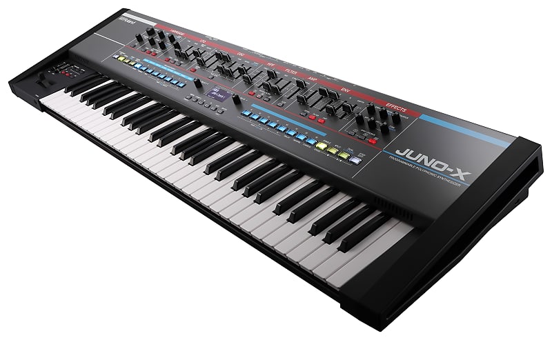 61-клавишный программируемый полифонический синтезатор Roland Juno-X — в наличии — 2 готовы к отправке Juno-X 61-Key Programmable Polyphonic Synthesizer