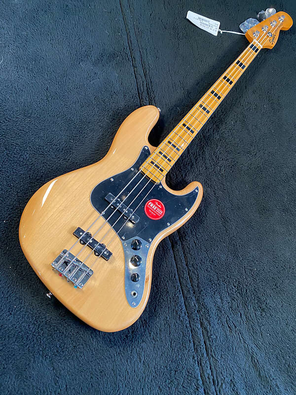 

Squier Classic Vibe '70s Jazz Bass Natural #ICSG21019184 (9 фунтов 7 унций)