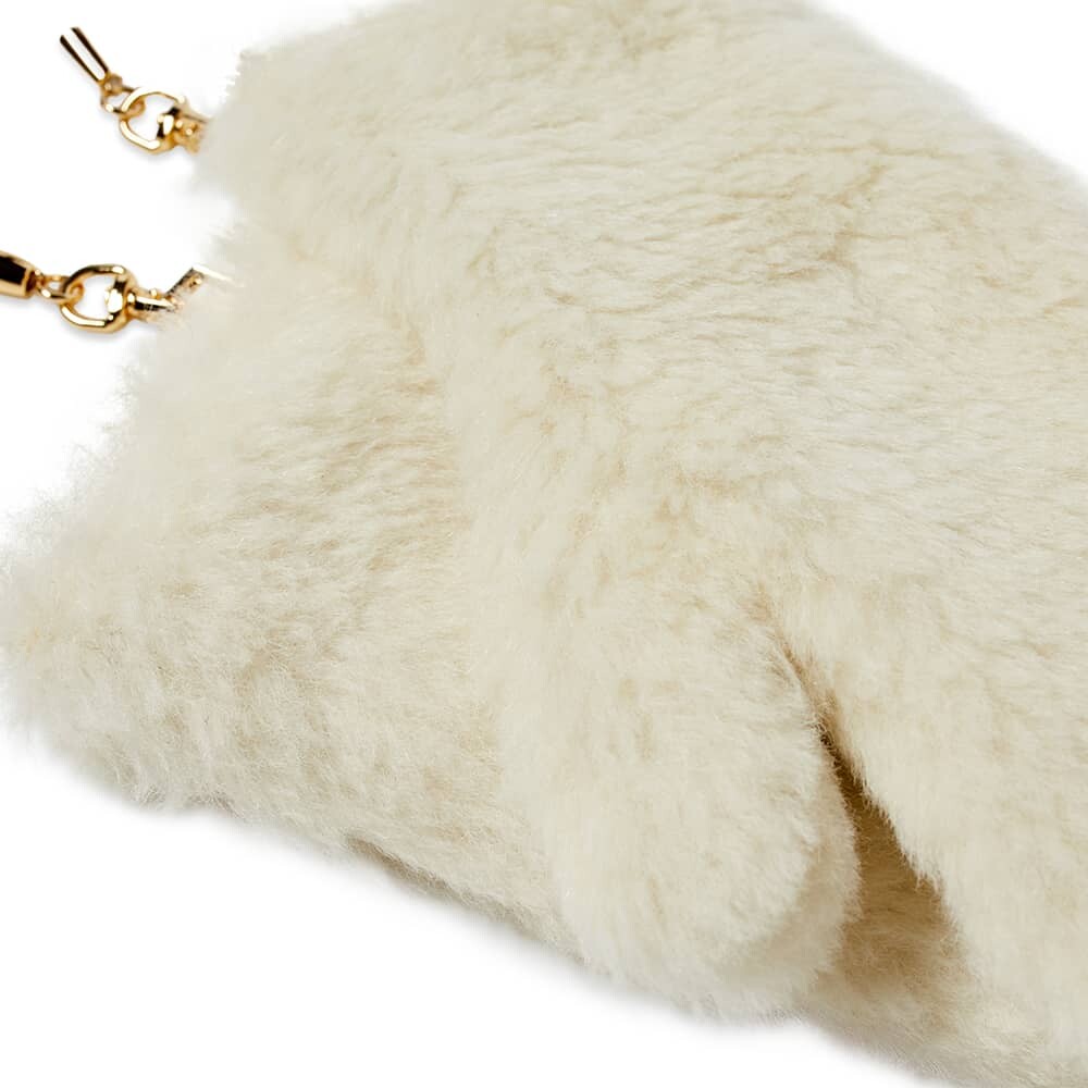 

Перчатки Max Mara Ombrato Teddy Mitten Gloves