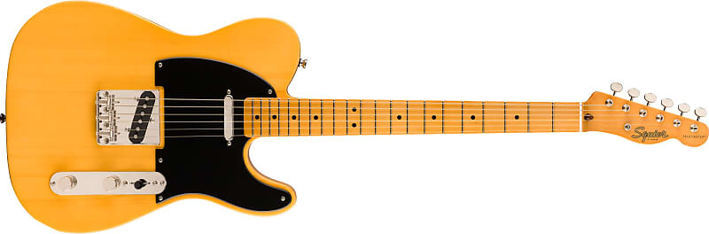 

Телекастер Squier Classic Vibe '50s, кленовый гриф, цвет ириски 0374030550 Classic Vibe '50s Telecaster