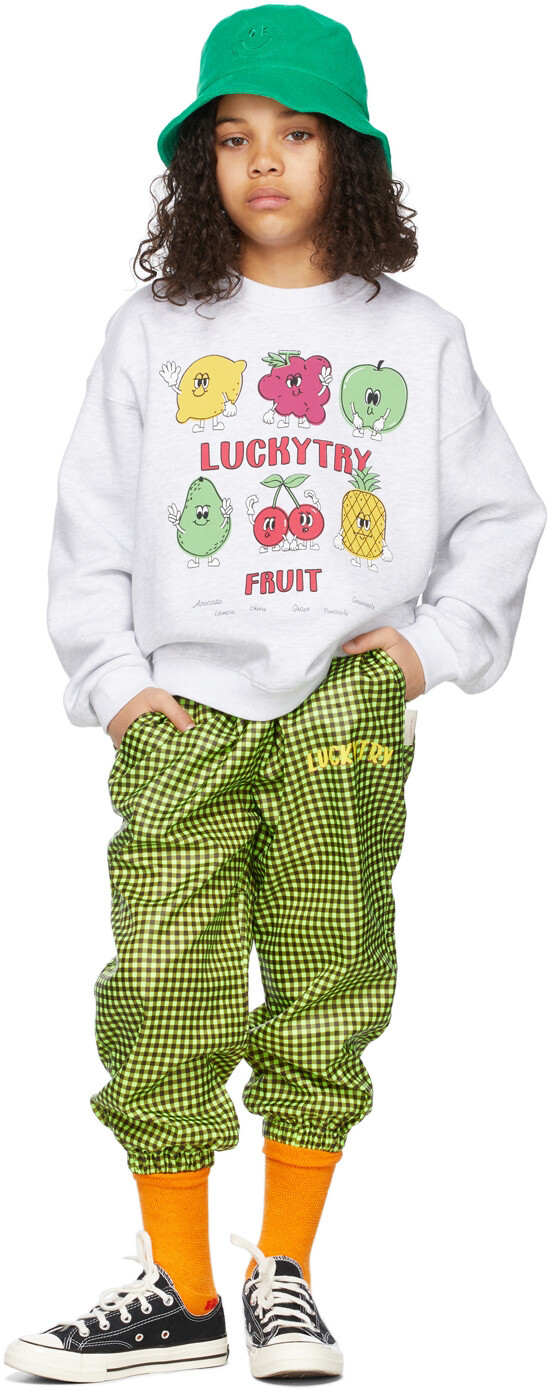 

Детская серая толстовка Fruit Store Luckytry
