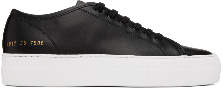 

Черные кроссовки Tournament Super Low Common Projects