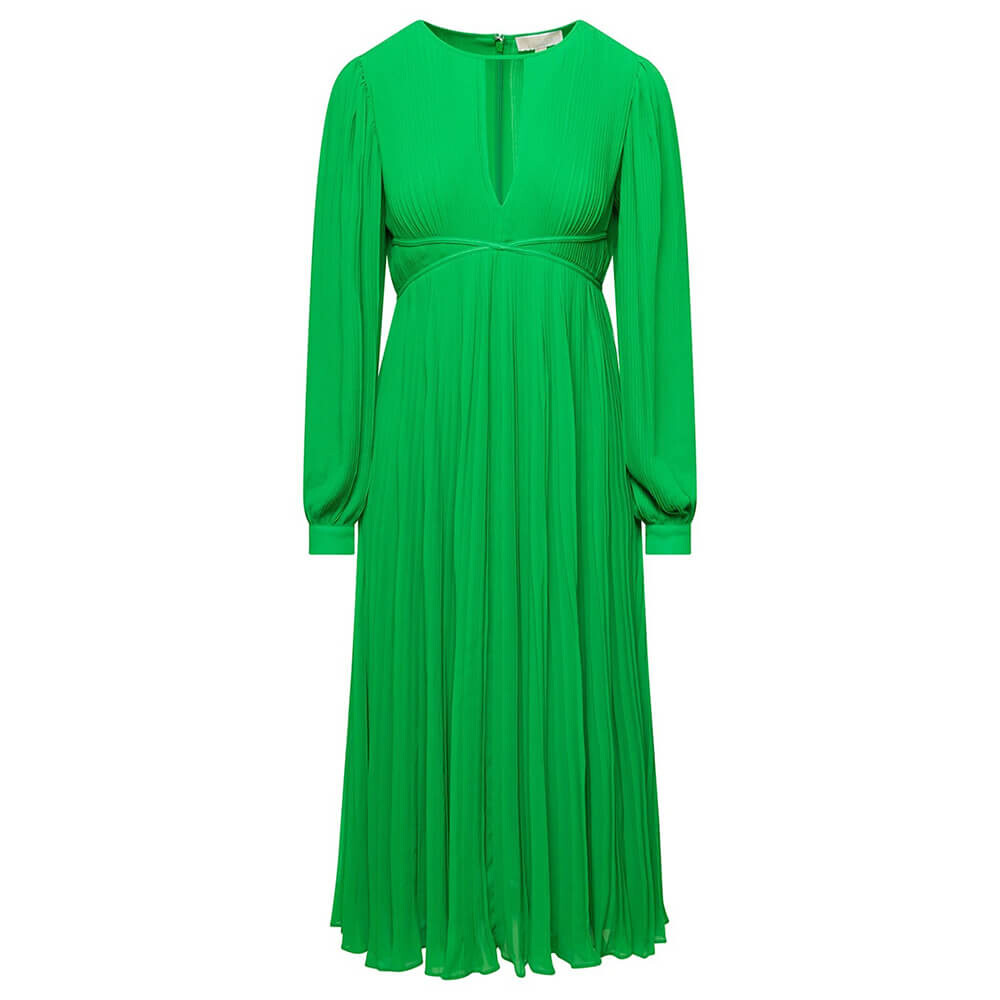 

Платье Michael Kors Pleated Mid, зеленый