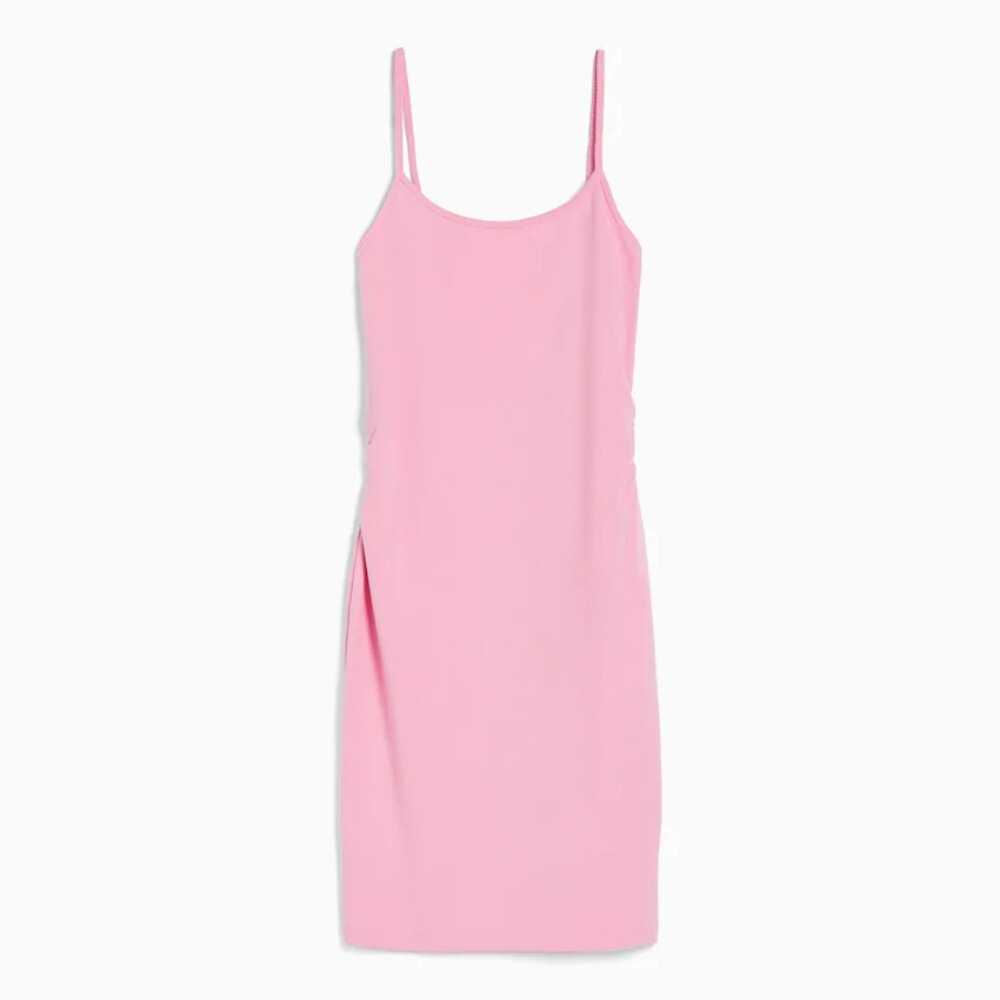 

Мини-платье Bershka Seen On Tiktok, розовый