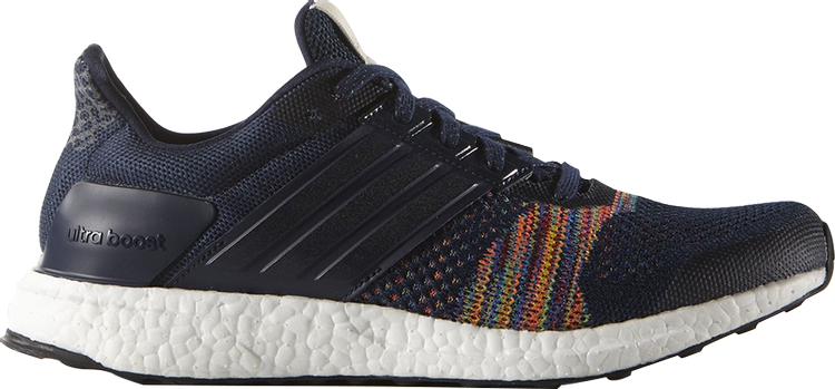 Кроссовки Adidas UItra Boost St LTD 'Navy Multicolor', синий - фото