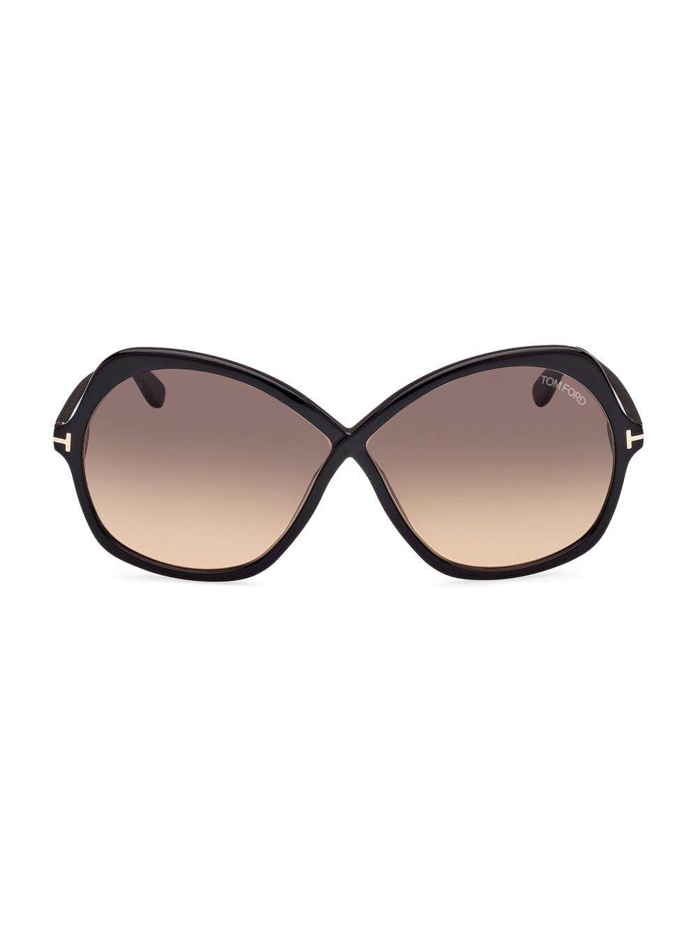 

Солнцезащитные очки-бабочки Rosemin 64MM Tom Ford, черный