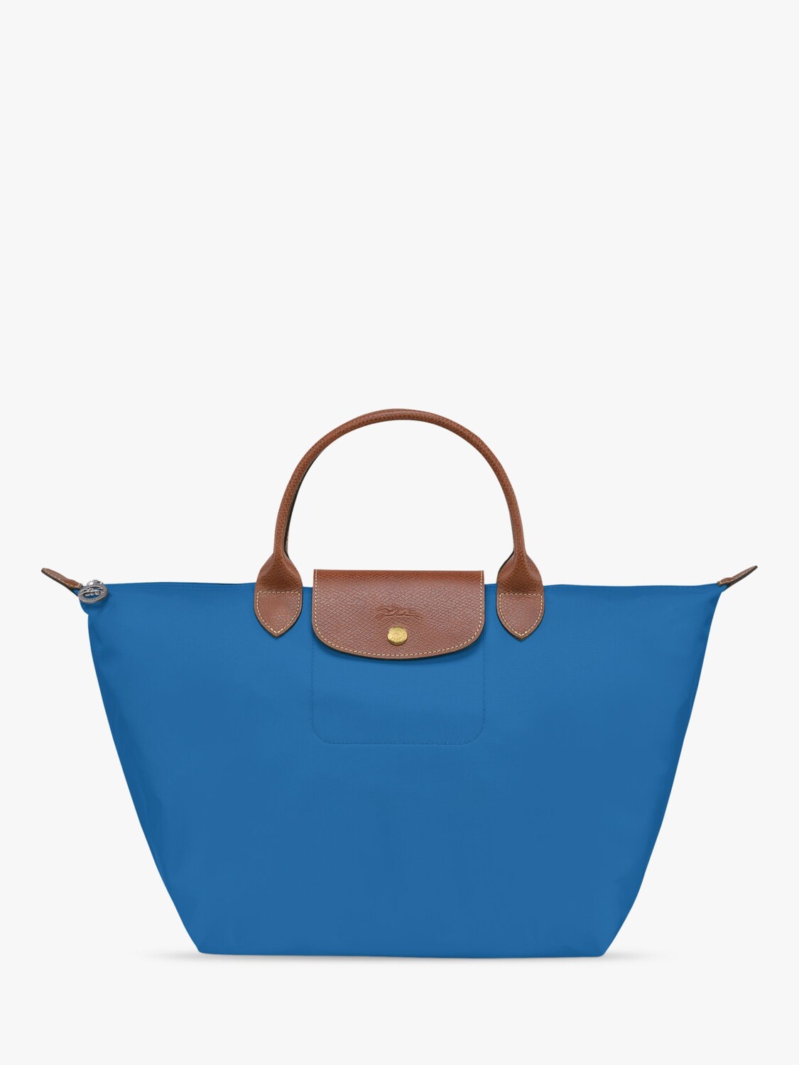 

Сумка Longchamp Le Pliage Original среднего размера с верхней ручкой, кобальт