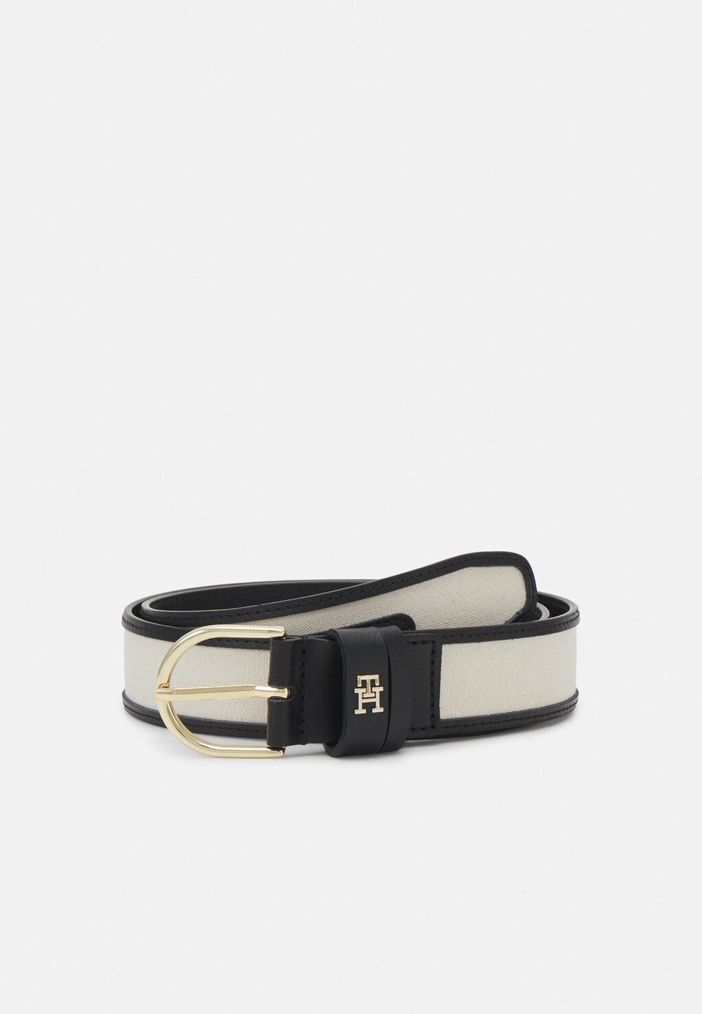 

Ремень ESSENTIAL EFFORTLESS 3.5 CB Tommy Hilfiger, белая глина/черный