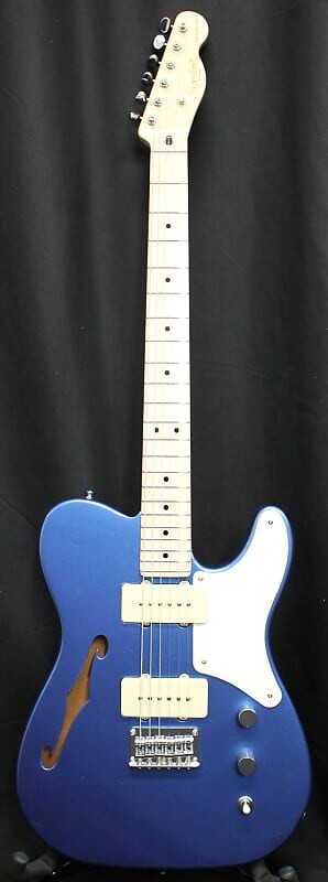 

Электрогитара Squier Paranormal Cabronita Telecaster Thinline Electric Guitar Lake Placid Blue