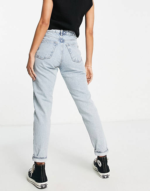 

Белые джинсы Topshop Mom