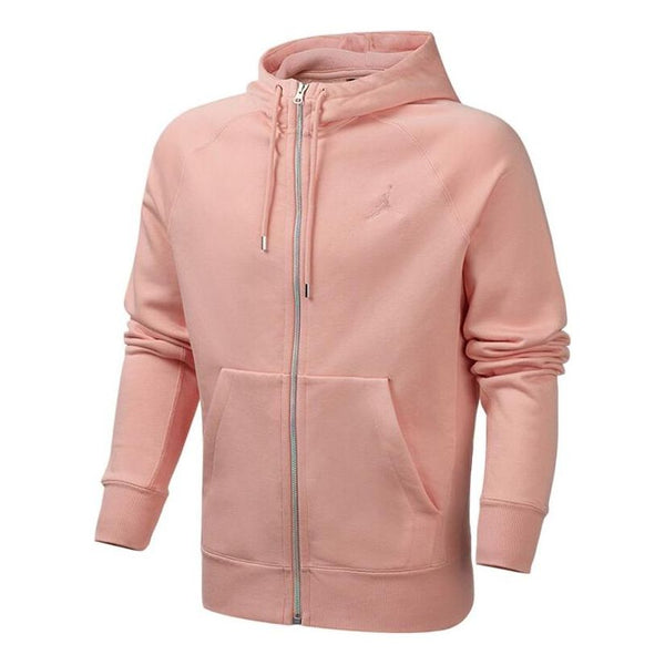 Куртка Men's Air Jordan Solid Color Zipper Hooded Jacket Pink, мультиколор