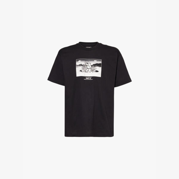 

Футболка Think Tank прямого кроя из органического хлопка Carhartt Wip, черный