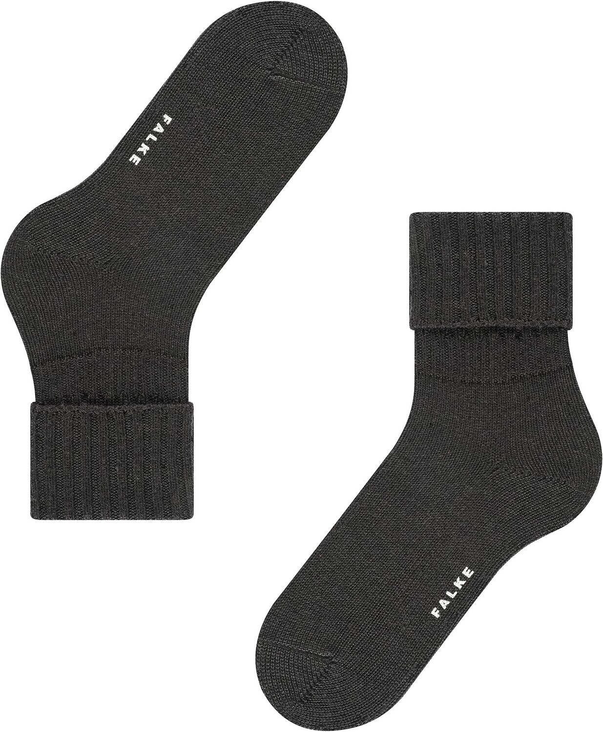 

Шерстяные носки в рубчик Striggings Falke, черный