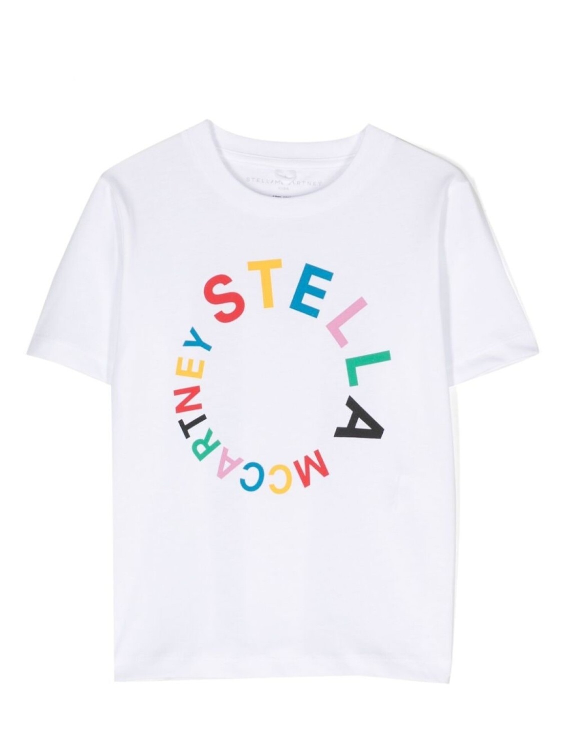 

Stella McCartney Kids футболка с логотипом, белый