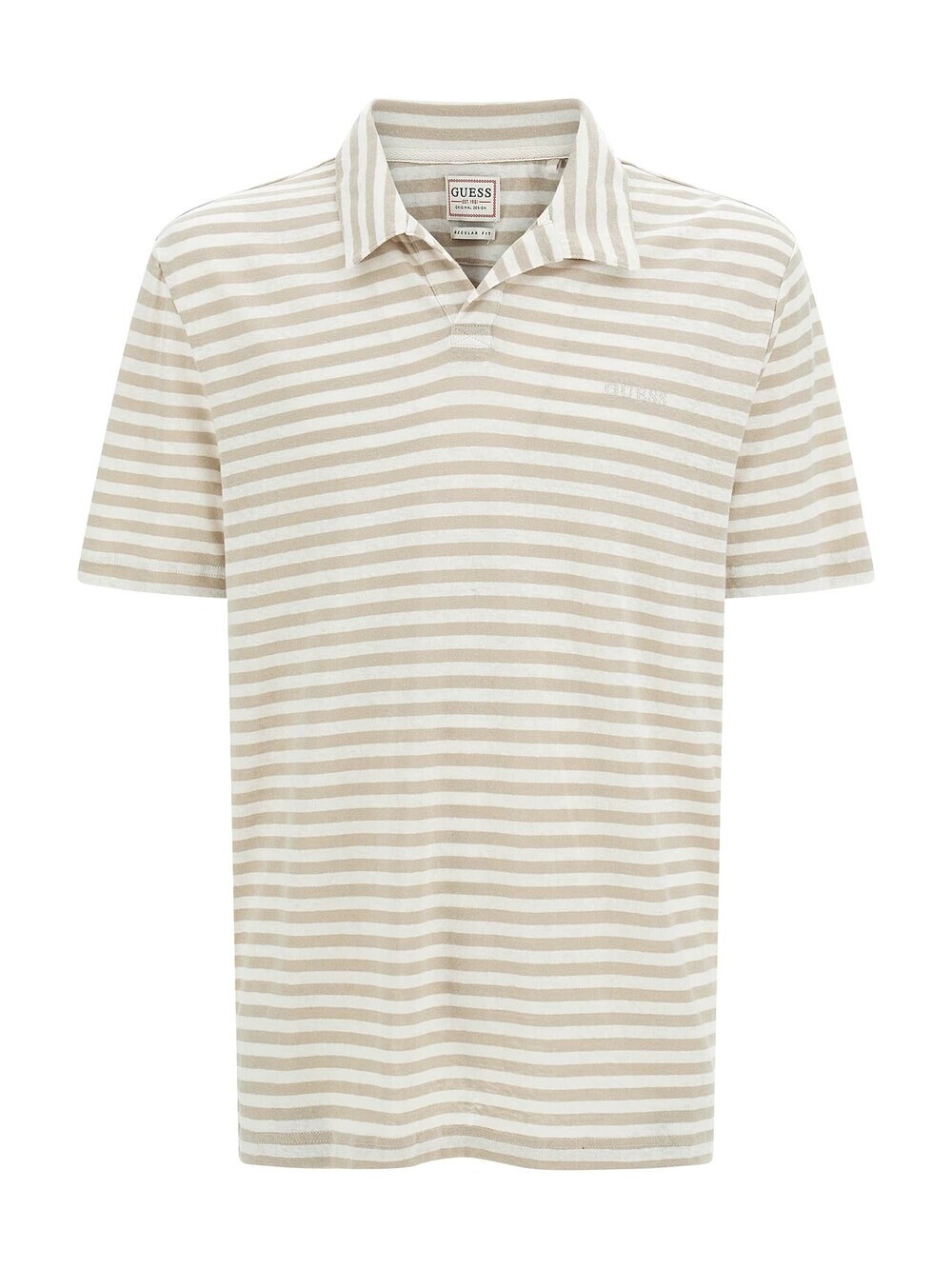 

Футболка Guess Embro, бежевый