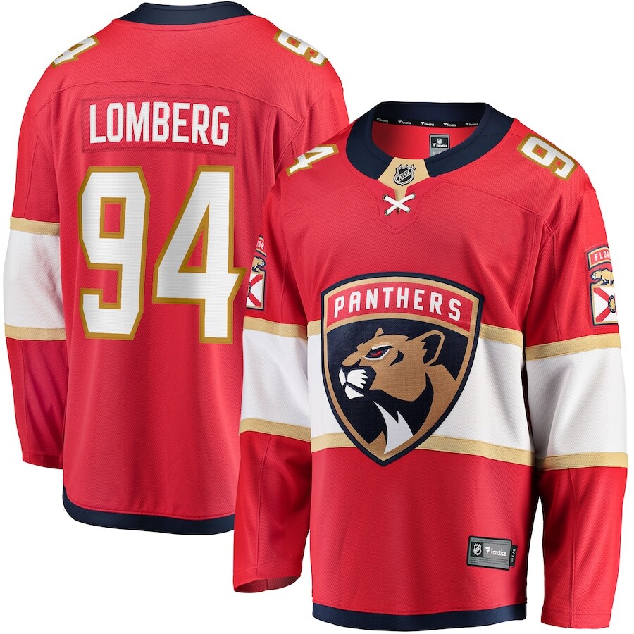 

Джерси Fanatics Branded Florida Panthers, красный