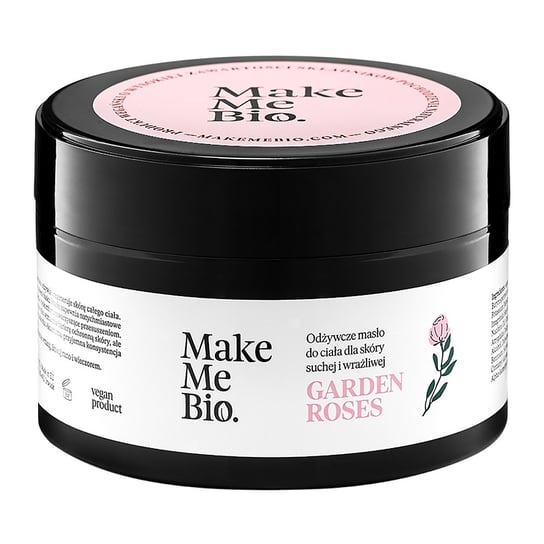Питательное масло для тела для сухой и чувствительной кожи 230мл Make Me Bio Garden Roses