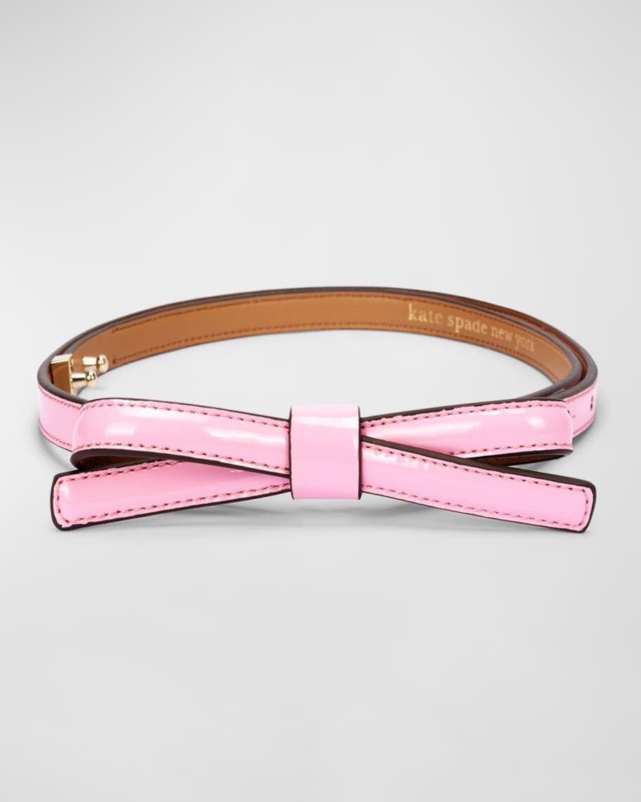 

Лакированный ремень с бантом kate spade new york