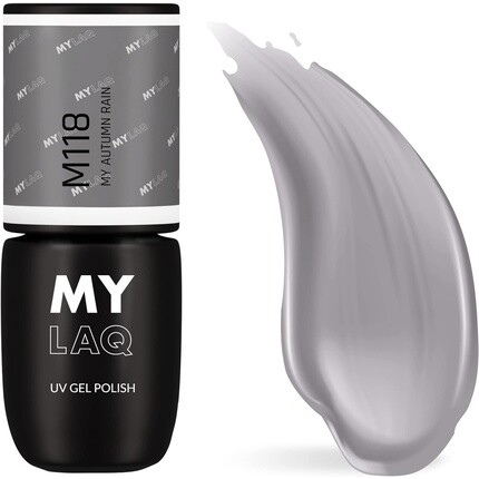 

M118 My Autumn Rain УФ-гибридный лак для ногтей 5 мл, Mylaq