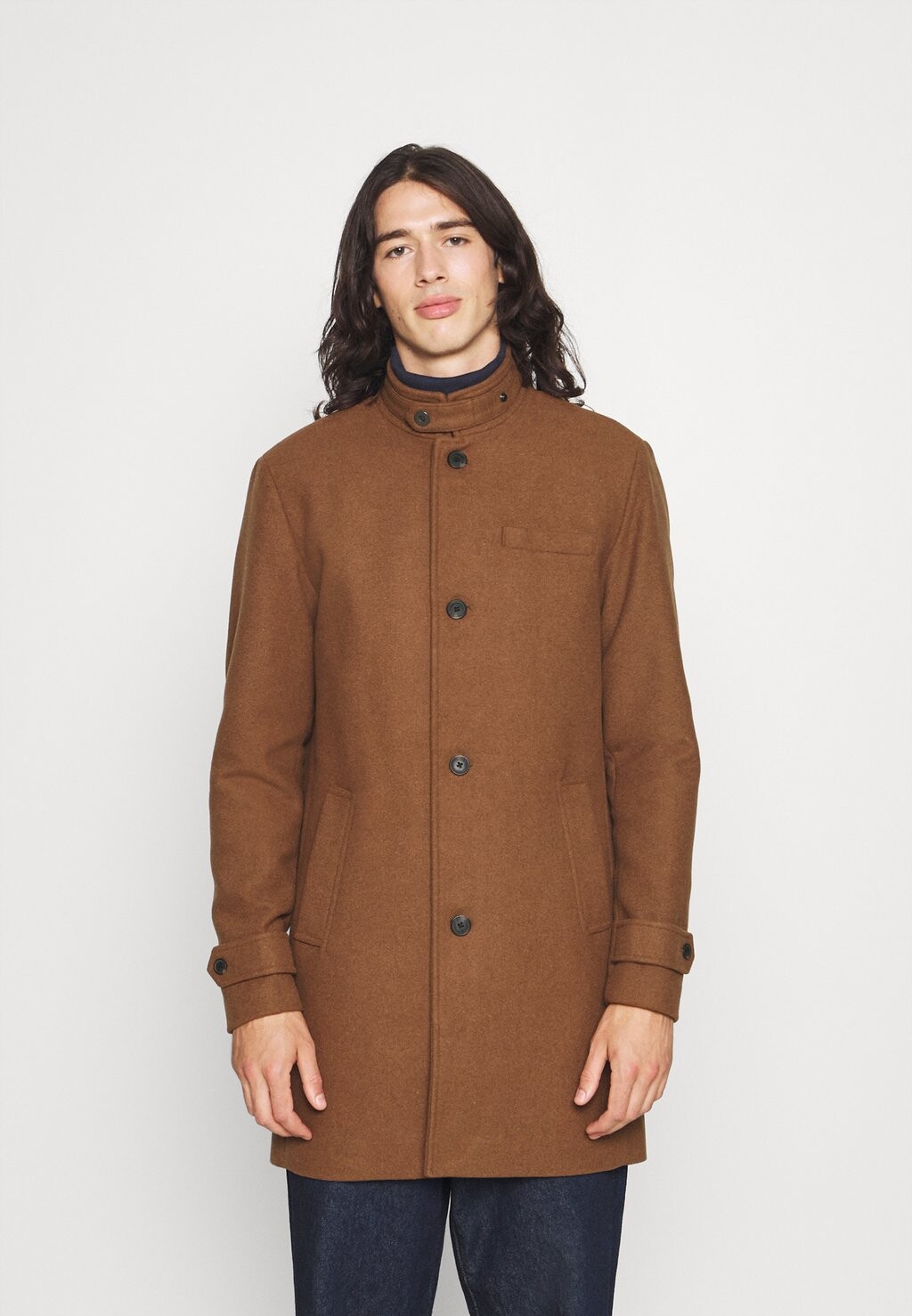

Короткое пальто Jack & Jones, Коричневый
