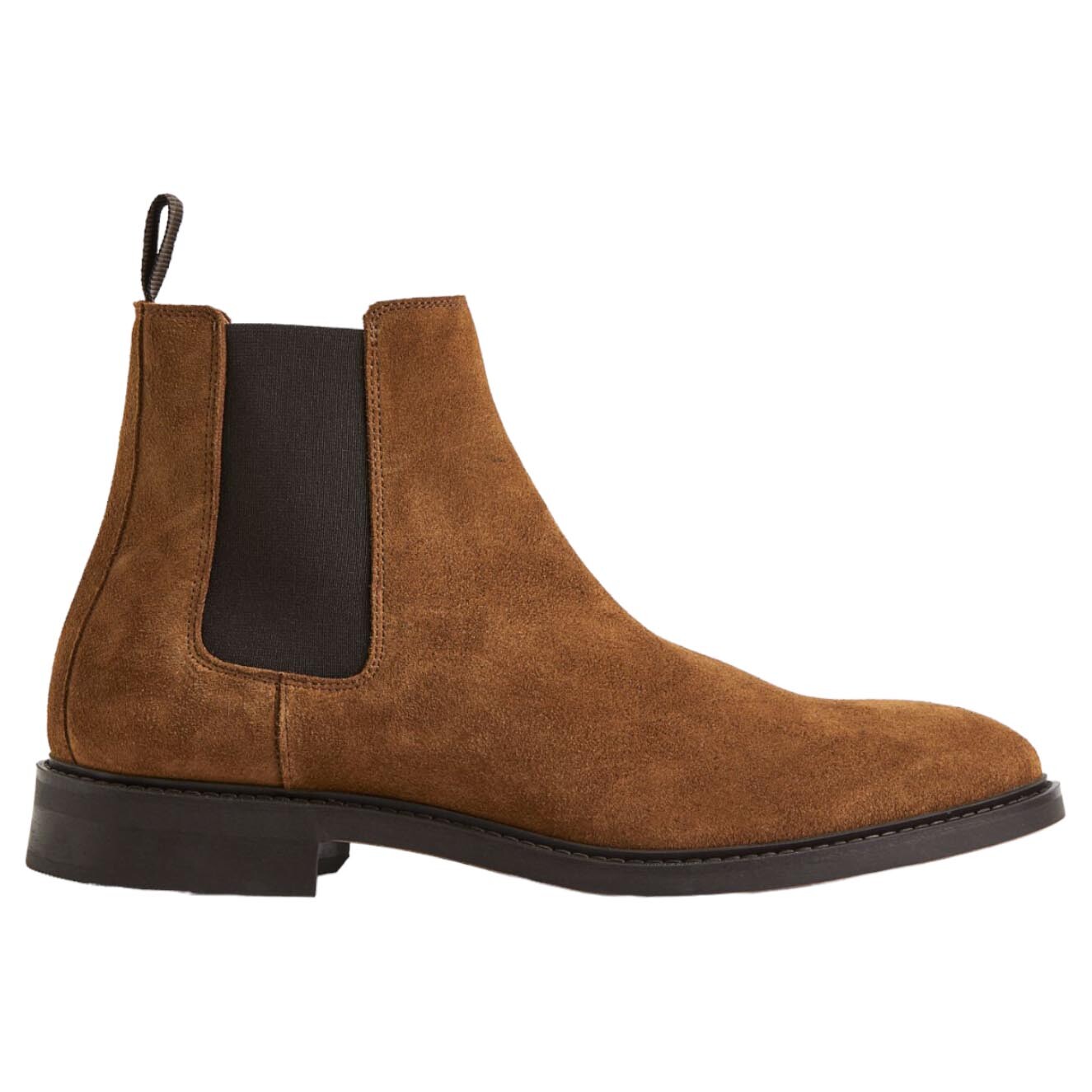 

Ботинки H&M Suede Chelsea, коричневый