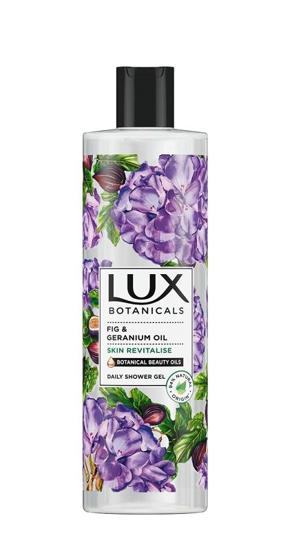 цена Lux Botanicals Fig & Geranium Oil гель для душа, 500 ml