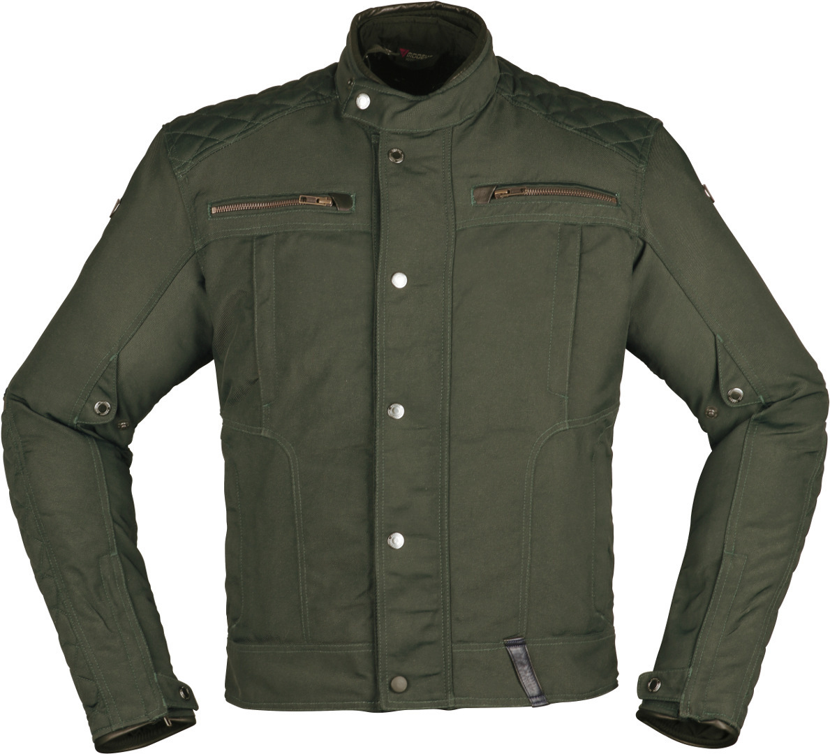 цена Куртка Modeka Thiago мотоциклетная текстильная, темно-зеленый