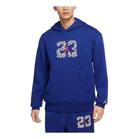 

Толстовка Jordan Sport Fleece Pullover Hooded Sports Blue, Синий