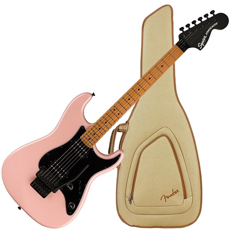 

Squier Contemporary Stratocaster HH FR - Shell Pink Pearl PERFORMER PAK