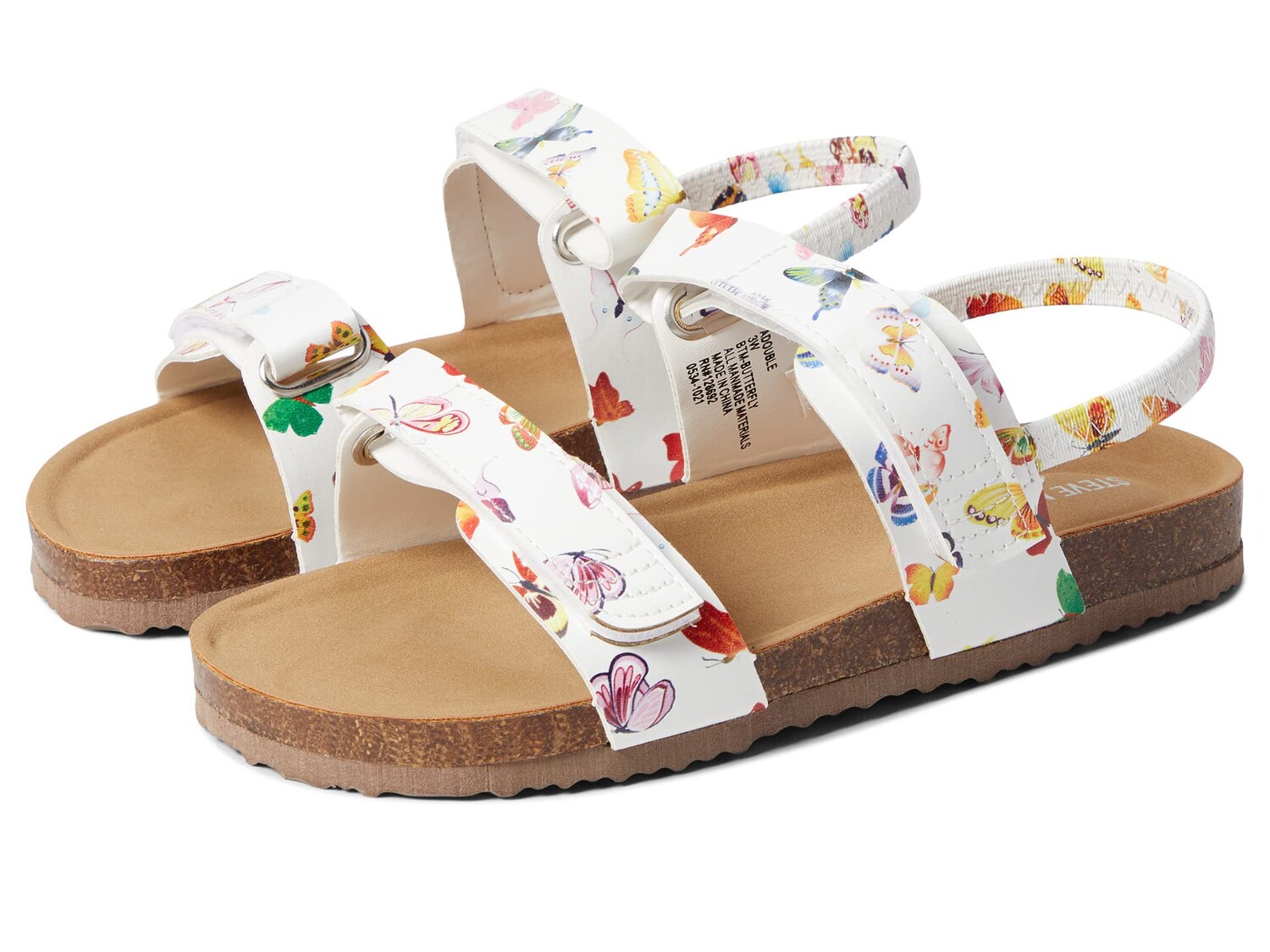 Сандалии Steve Madden Kids, Double Sandal - Wide сандалии steve madden kids travel sandal