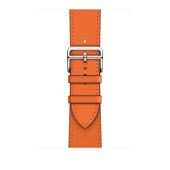 

Умные часы Apple Watch Series 8 Hermes (GPS + Cellular), 45мм, Silver/Orange